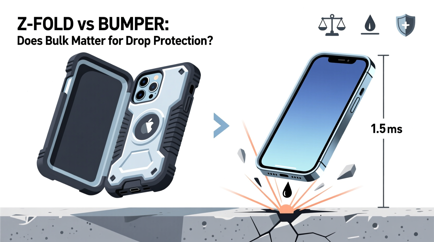 z fold case full protection vs bumper does the bulk really matter for drop protection