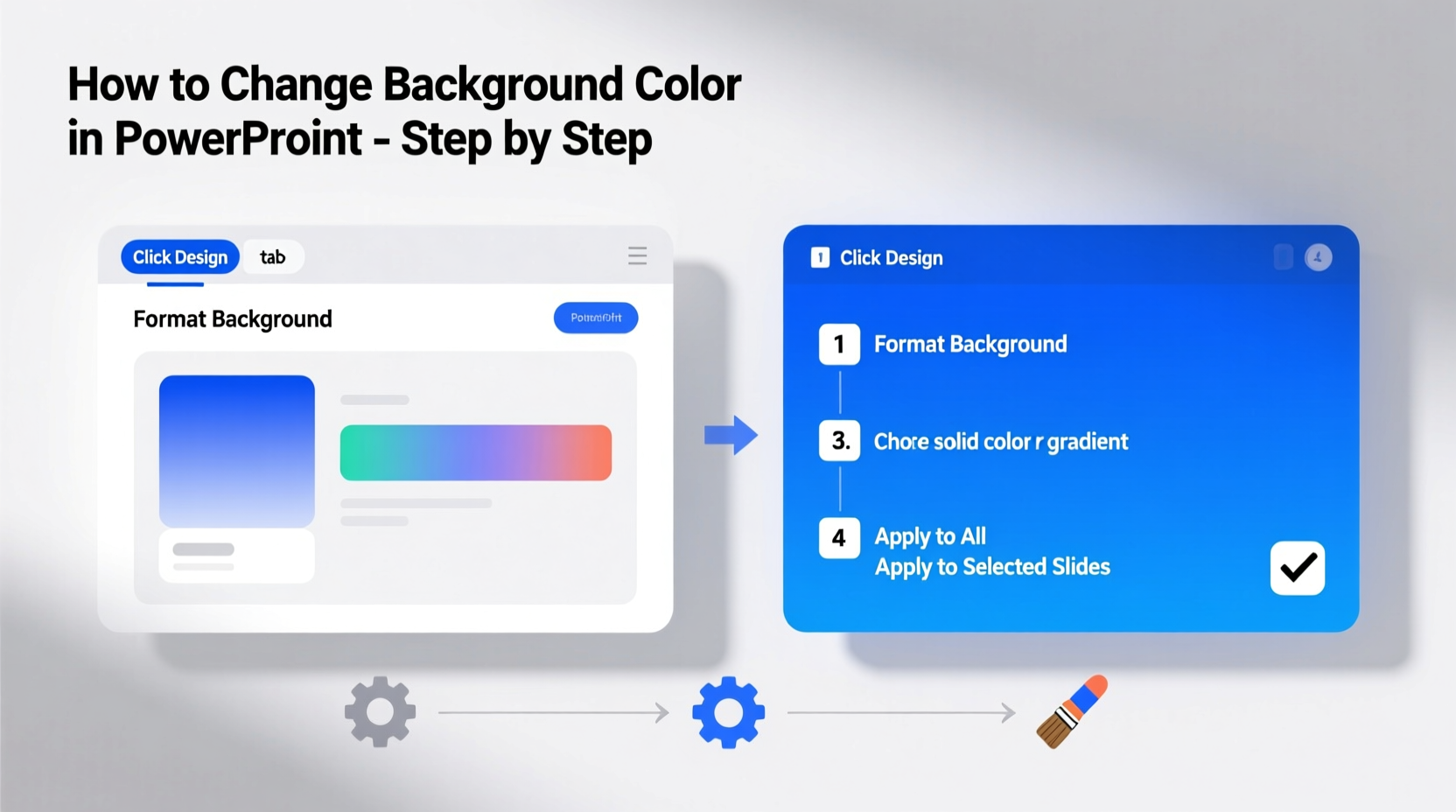 mastering how to change background color on powerpoint slides a step by step guide