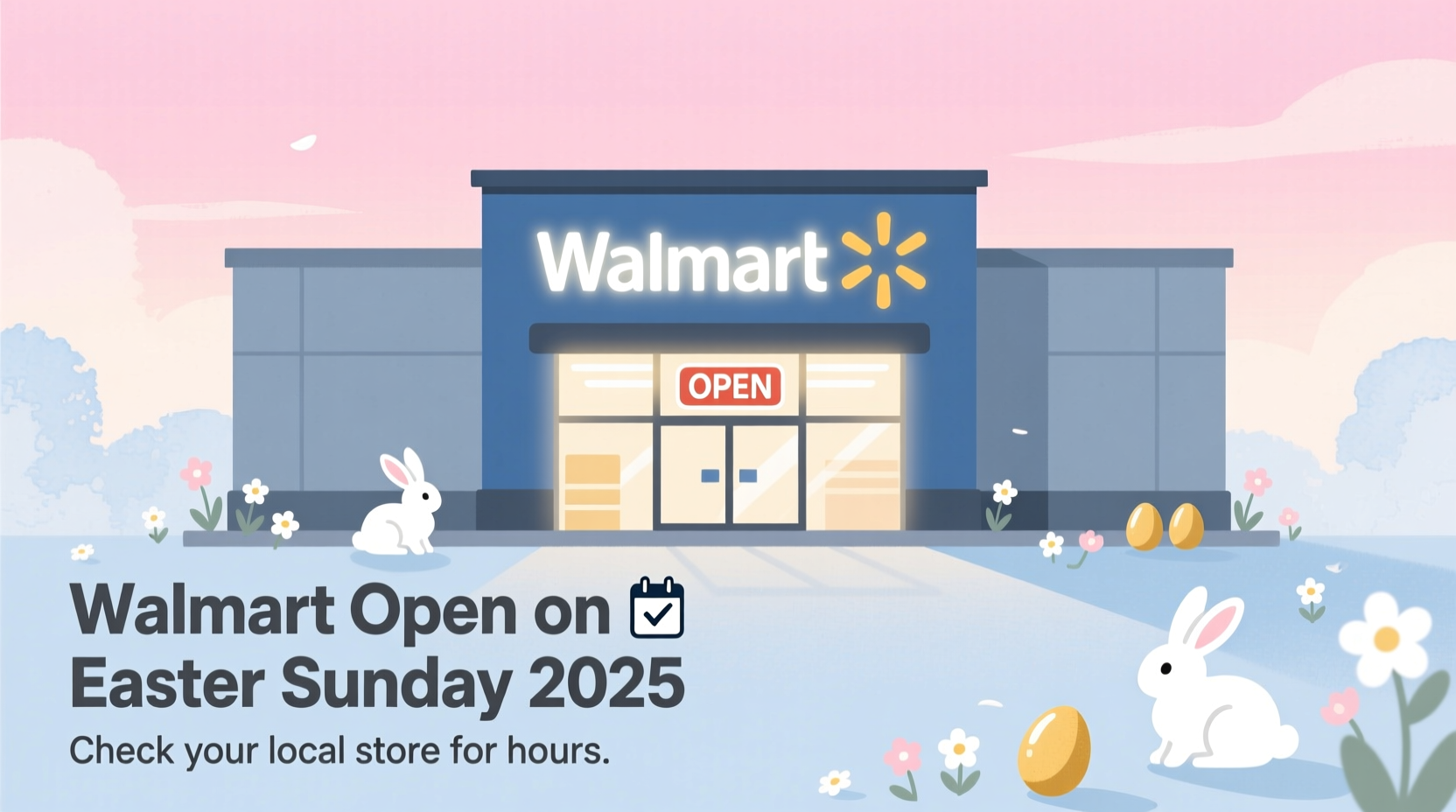 is walmart opened easter sunday
