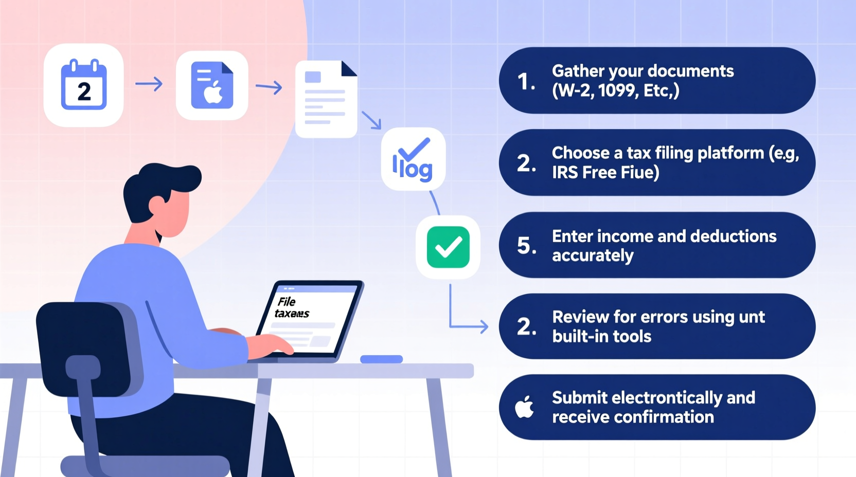step by step guide on how to file your taxes online easily and accurately
