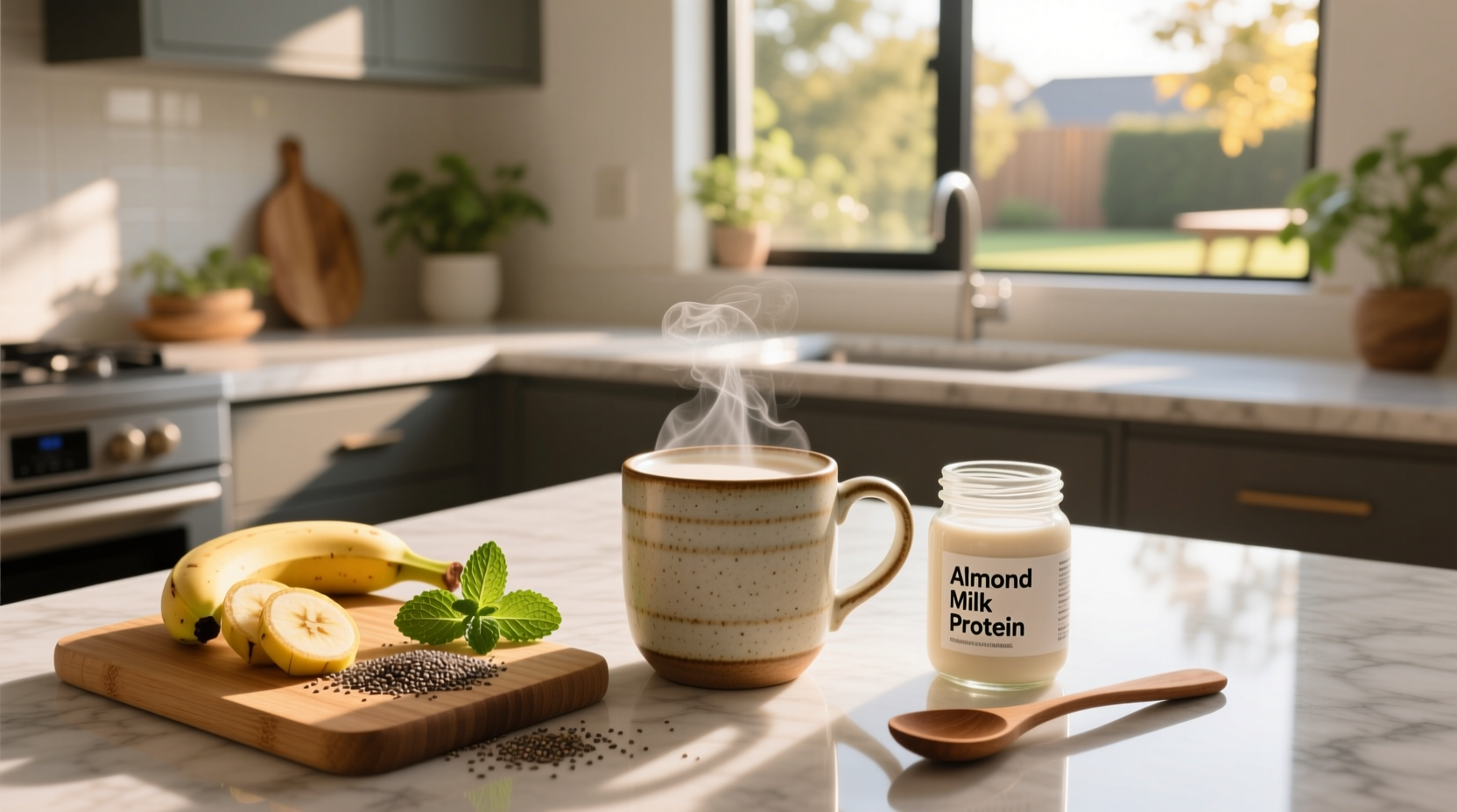 1 cup almond milk protein content explained