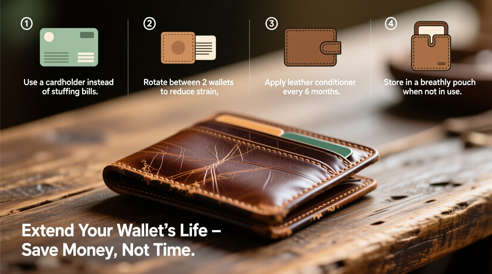 practical strategies to extend the life of your wallet and save money
