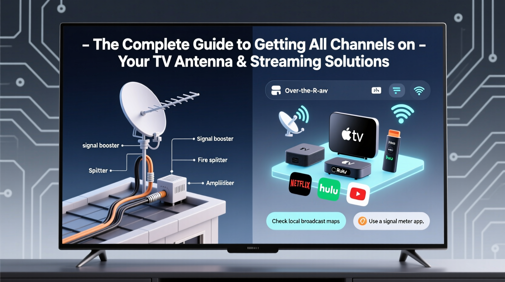 the complete guide to getting all channels on your tv antenna cable and streaming solutions