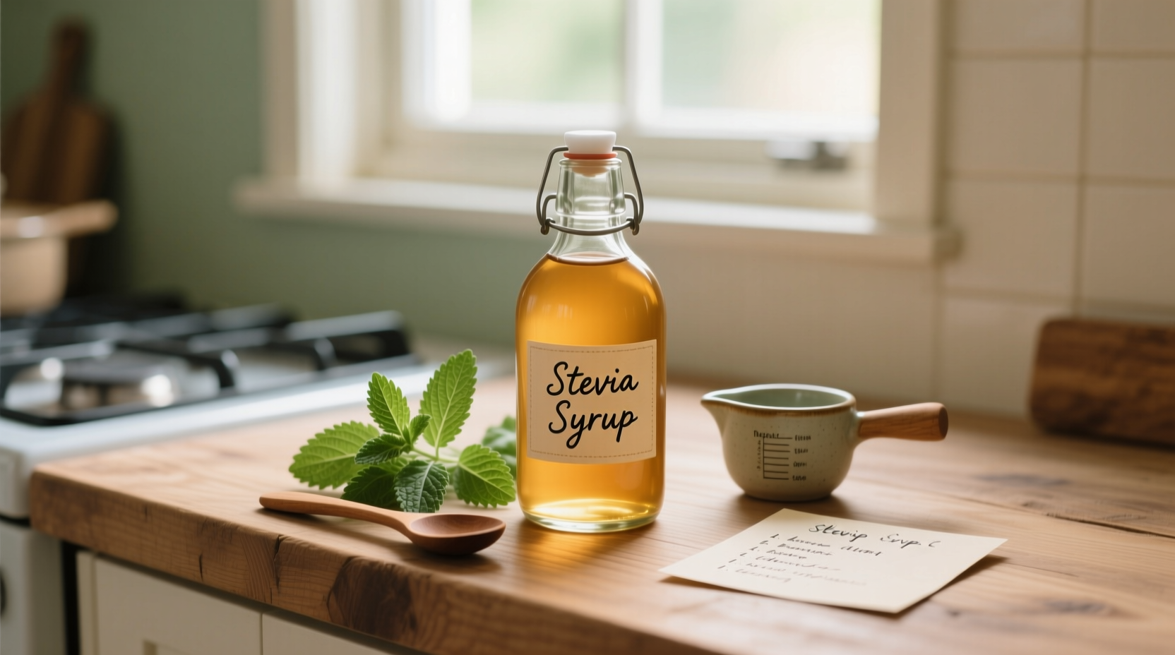 diy stevia syrup