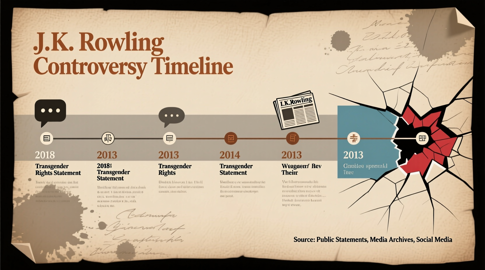 why is j k rowling cancelled controversy timeline