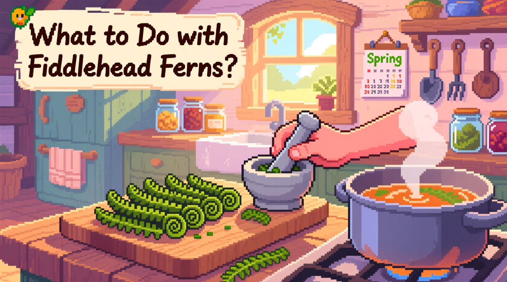 What to Do with Fiddlehead Ferns in Stardew Valley