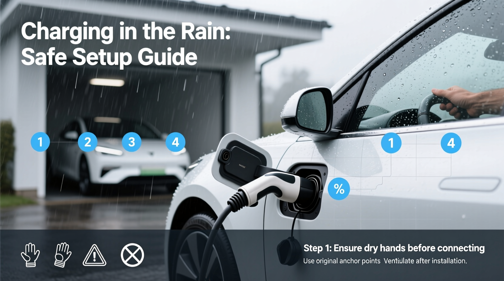 Electric Car Charging in the Rain: How to Choose Guide
