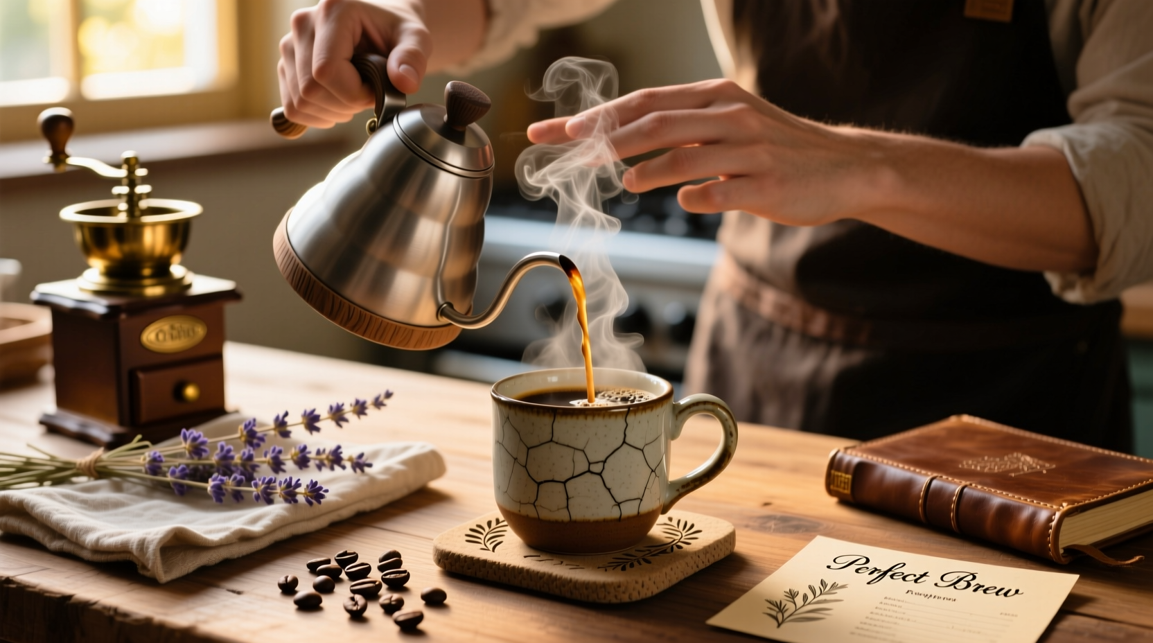 mastering the art how to brew the perfect cup of coffee in a ceramic mug