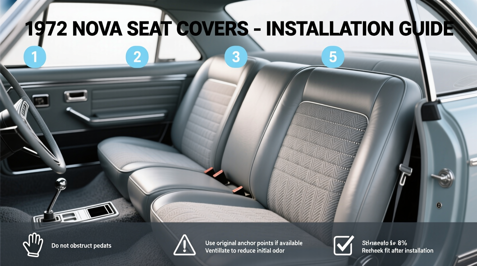 1972 Nova Seat Covers Buying Guide: How to Choose
