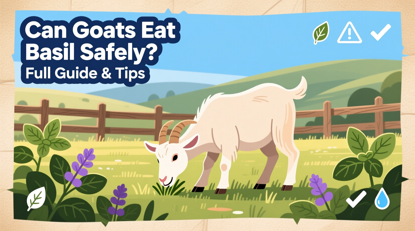 Can Goats Eat Basil Safely? Full Guide & Tips