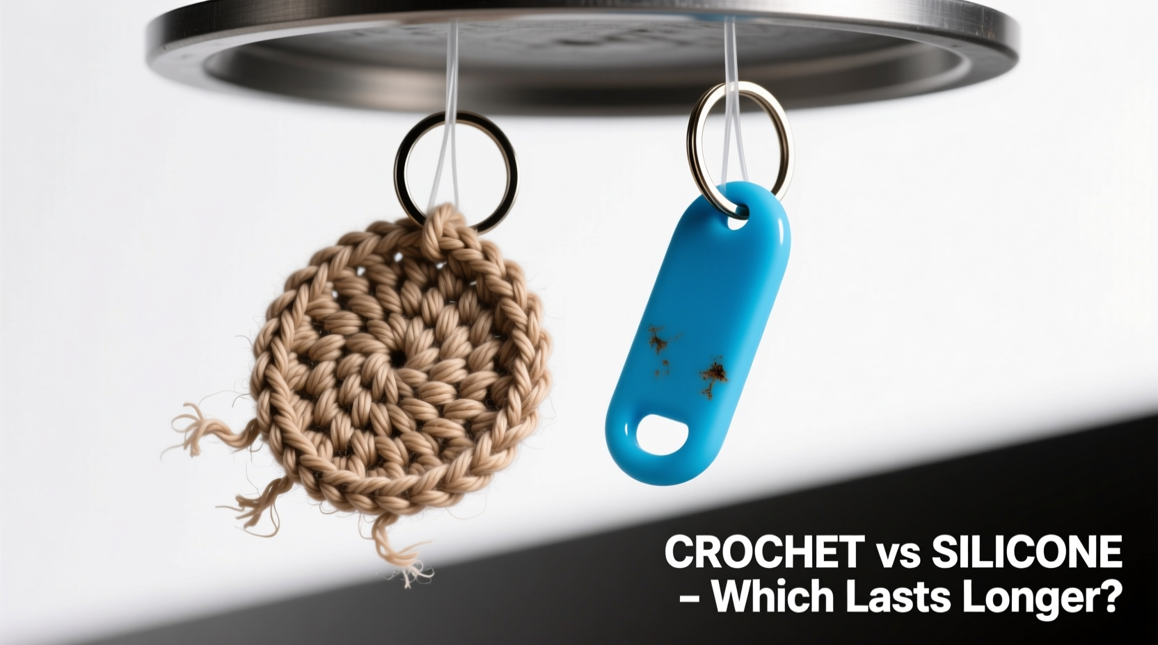 crochet vs silicone keychains which one is actually more durable