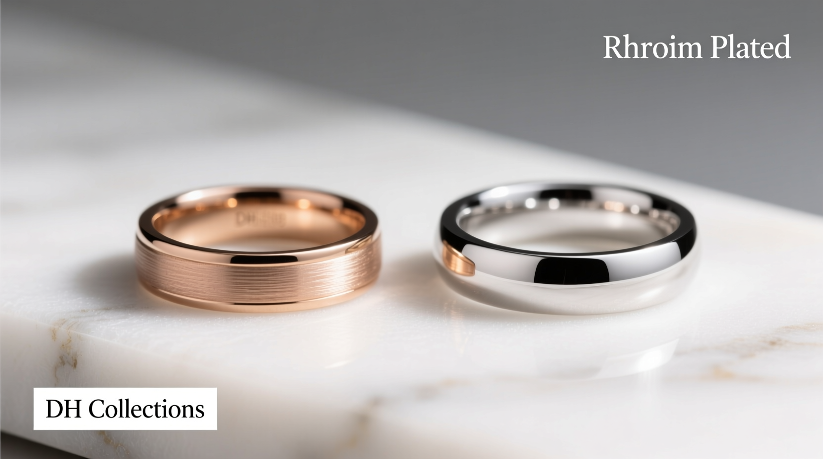 dhcollections ring vs rhodium plated ring is the upgrade really worth it
