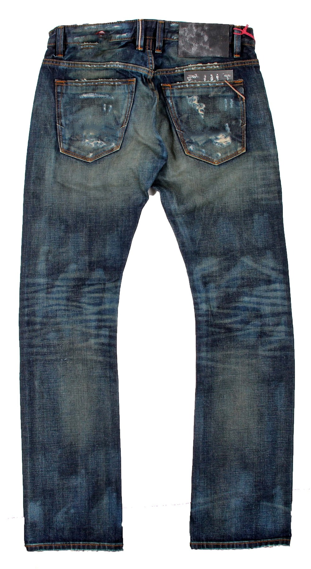 hotsales oem selvedge denim 最新品牌名称销毁牛仔裤裤子男士高品质