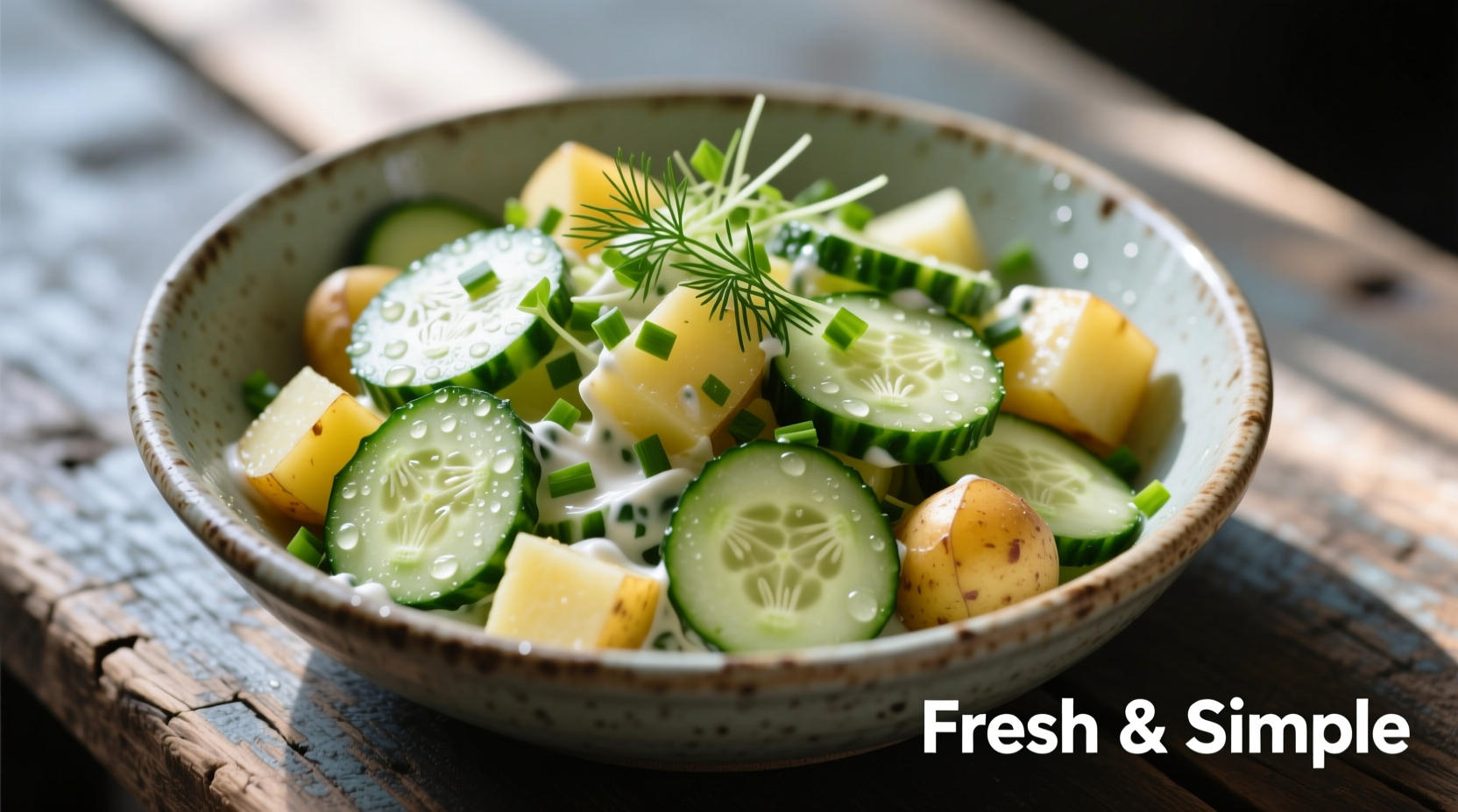 Perfect Cucumber Potato Salad Recipe: No Sogginess Guaranteed