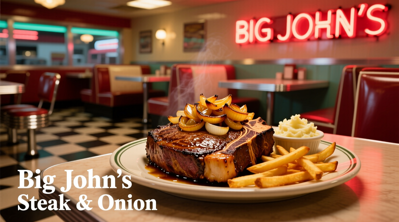 big johns steak and onion
