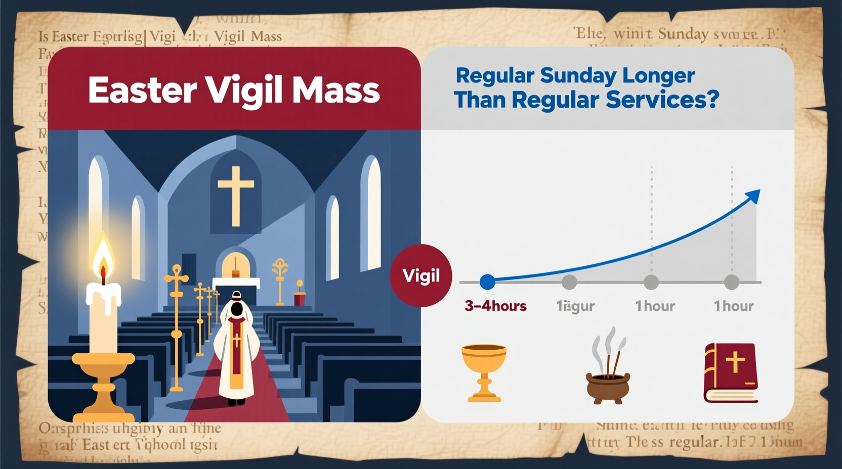 is easter vigil mass longer