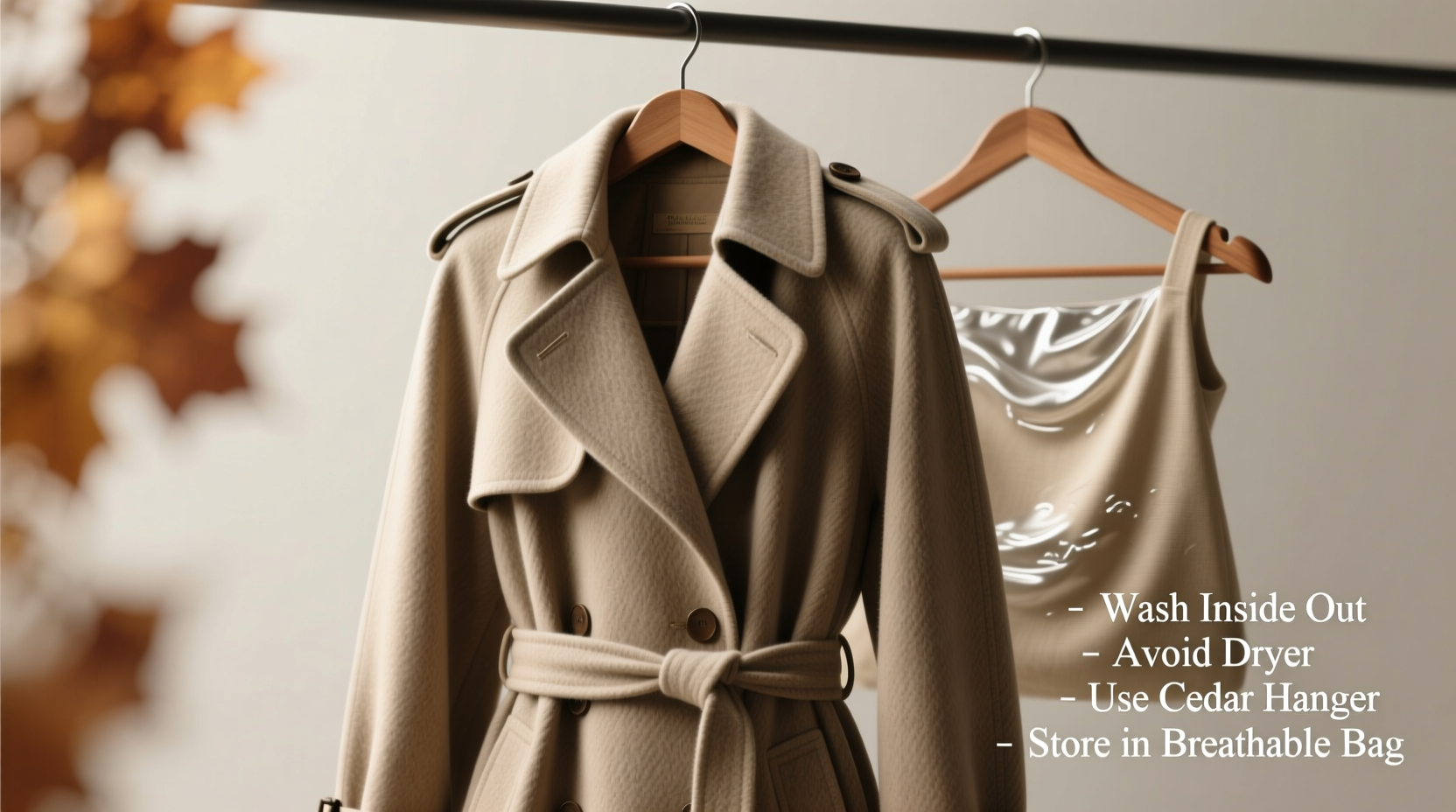 essential care tips for maintaining your niche autumn coats quality and style