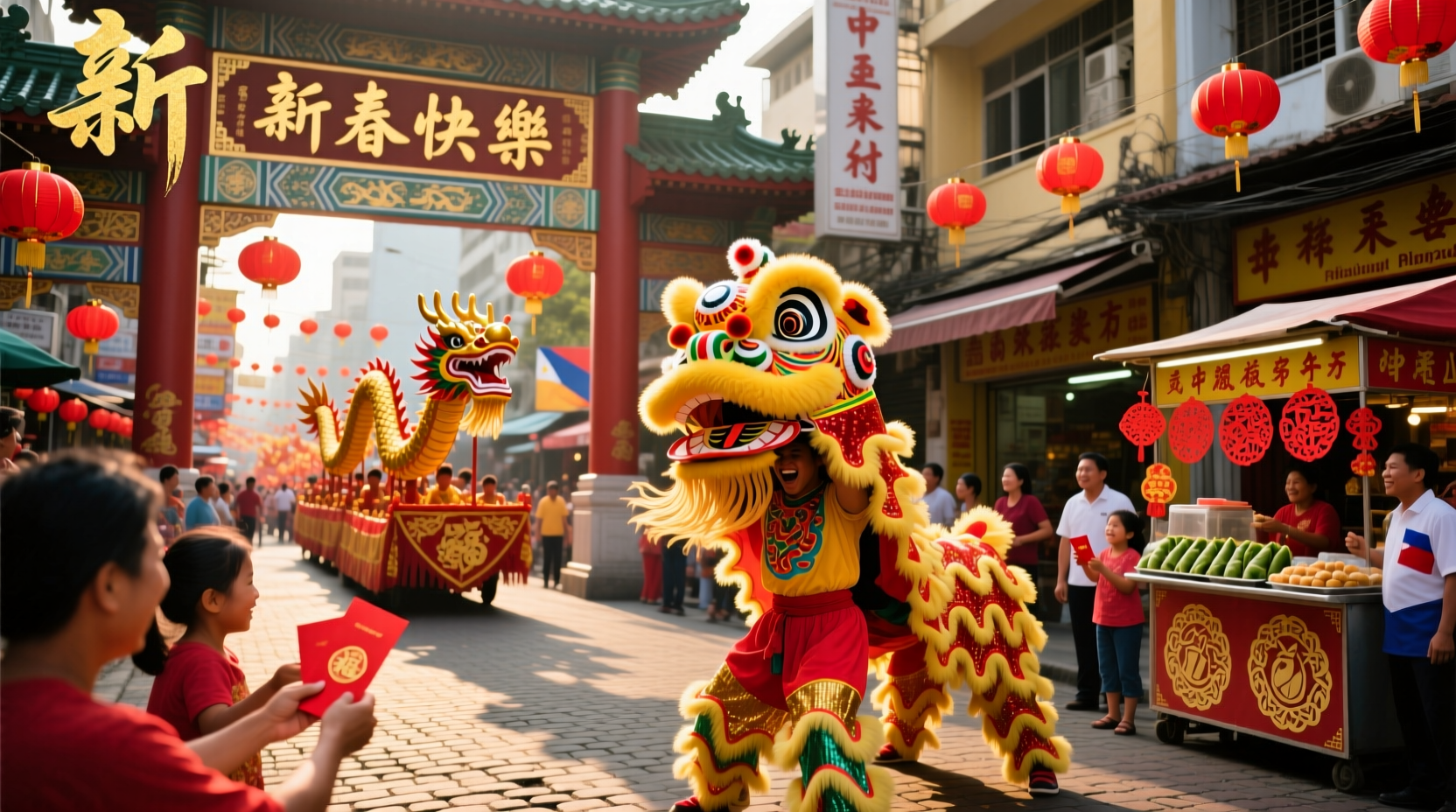 where to celebrate chinese new year in the philippines