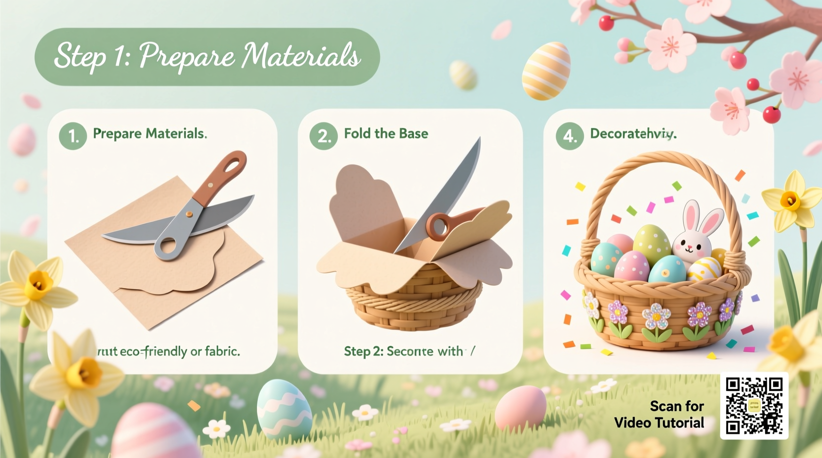 how to make easter bags