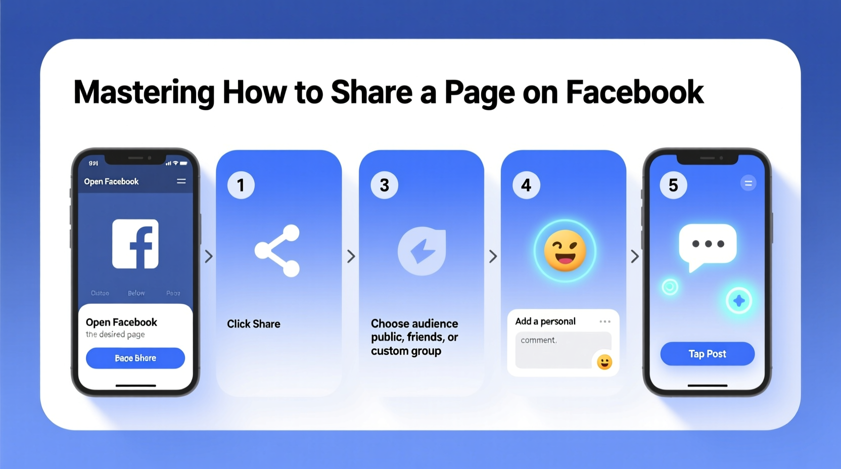mastering how to share a page on facebook step by step tips for maximum engagement