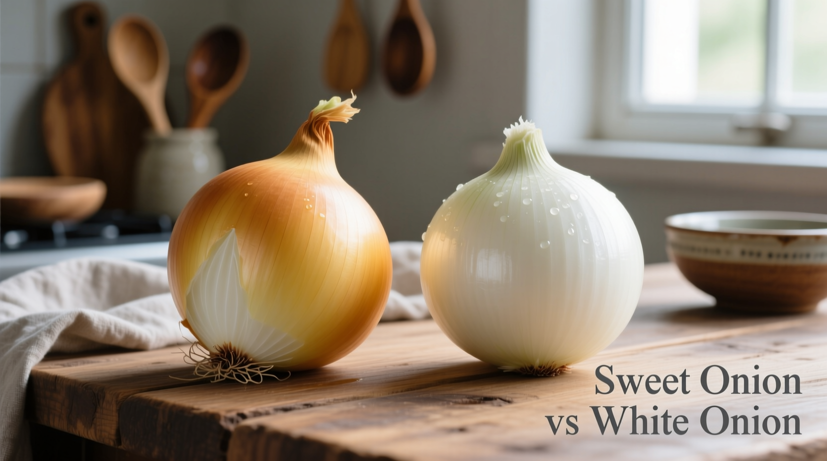 sweet onion vs white onion