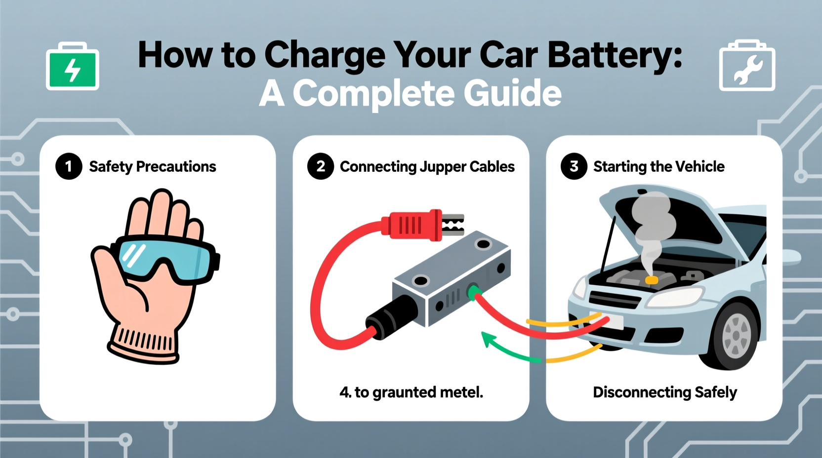 how can you charge your car battery