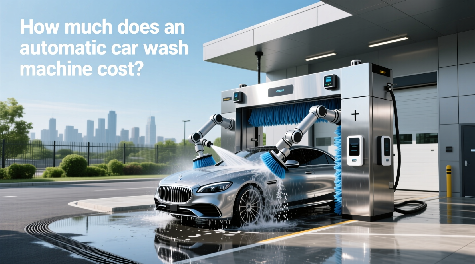 touchless car wash machine price,How much does an automatic car wash machine cost? buying guide