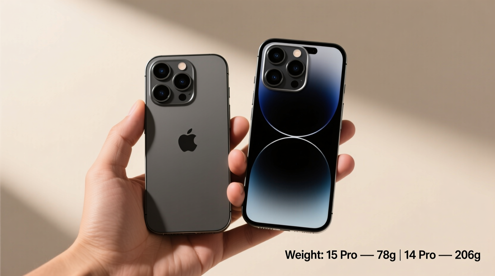 is the iphone 15s weight a dealbreaker compared to the 14 pro real users chime in