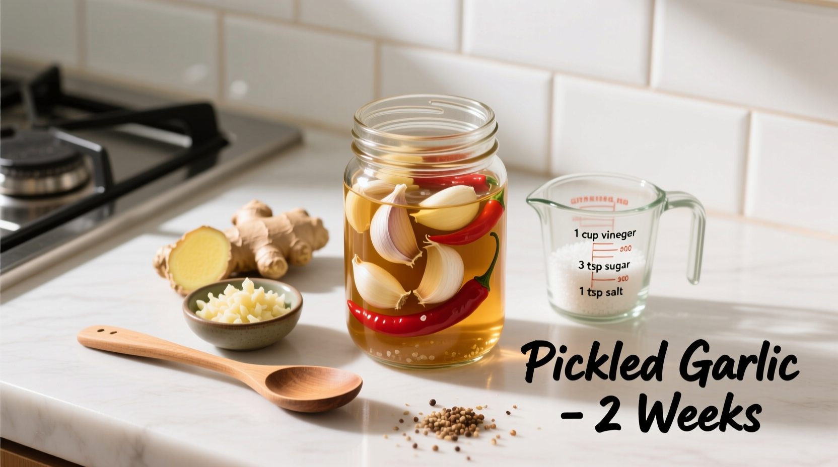 how do i pickle garlic