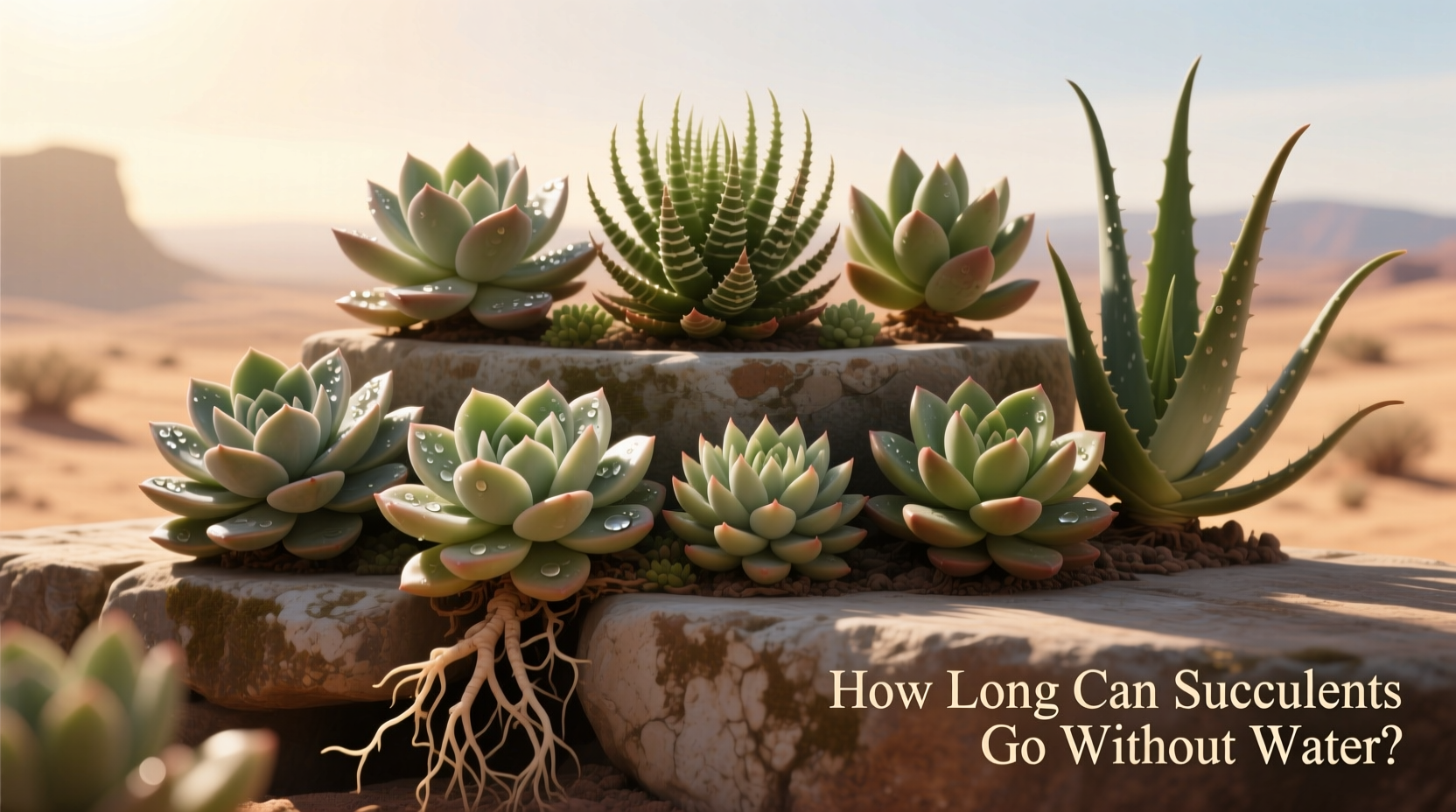 How Long Can Succulents Go Without Water?