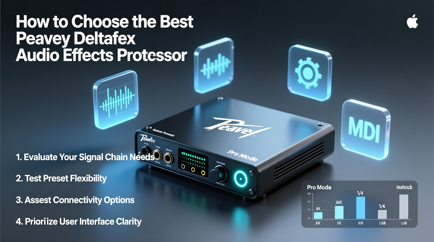 peavy deltafex audio effects processor