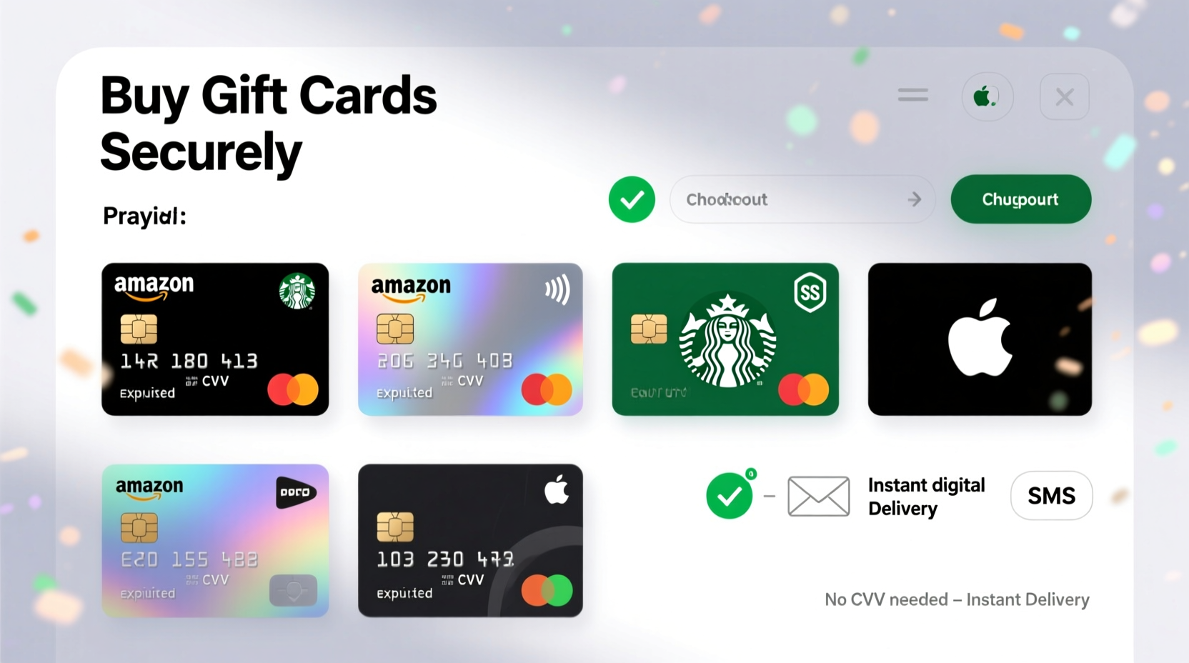 Buy Gift Cards Without Cvv Secure Easy Options