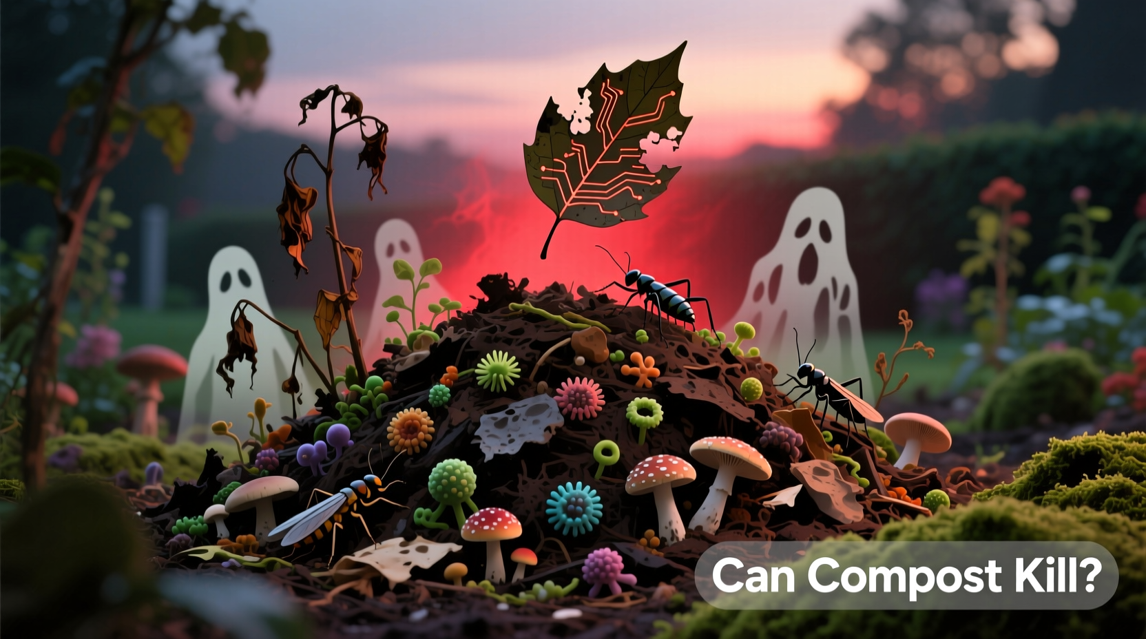 can compost kill