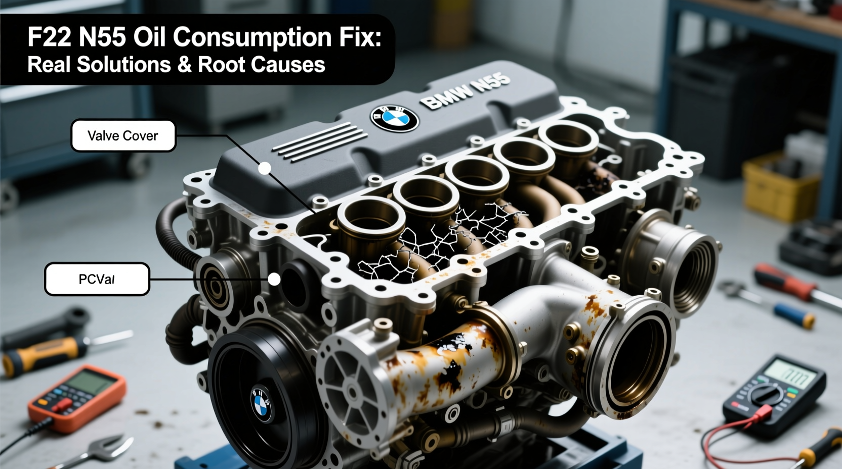 f22 n55 oil consumption fix