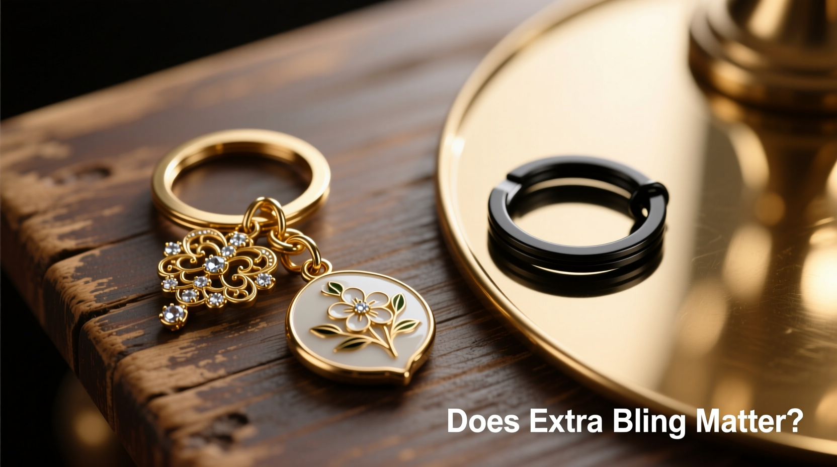 charm keychain vs simple keyring does the extra bling really matter or is it just clutter