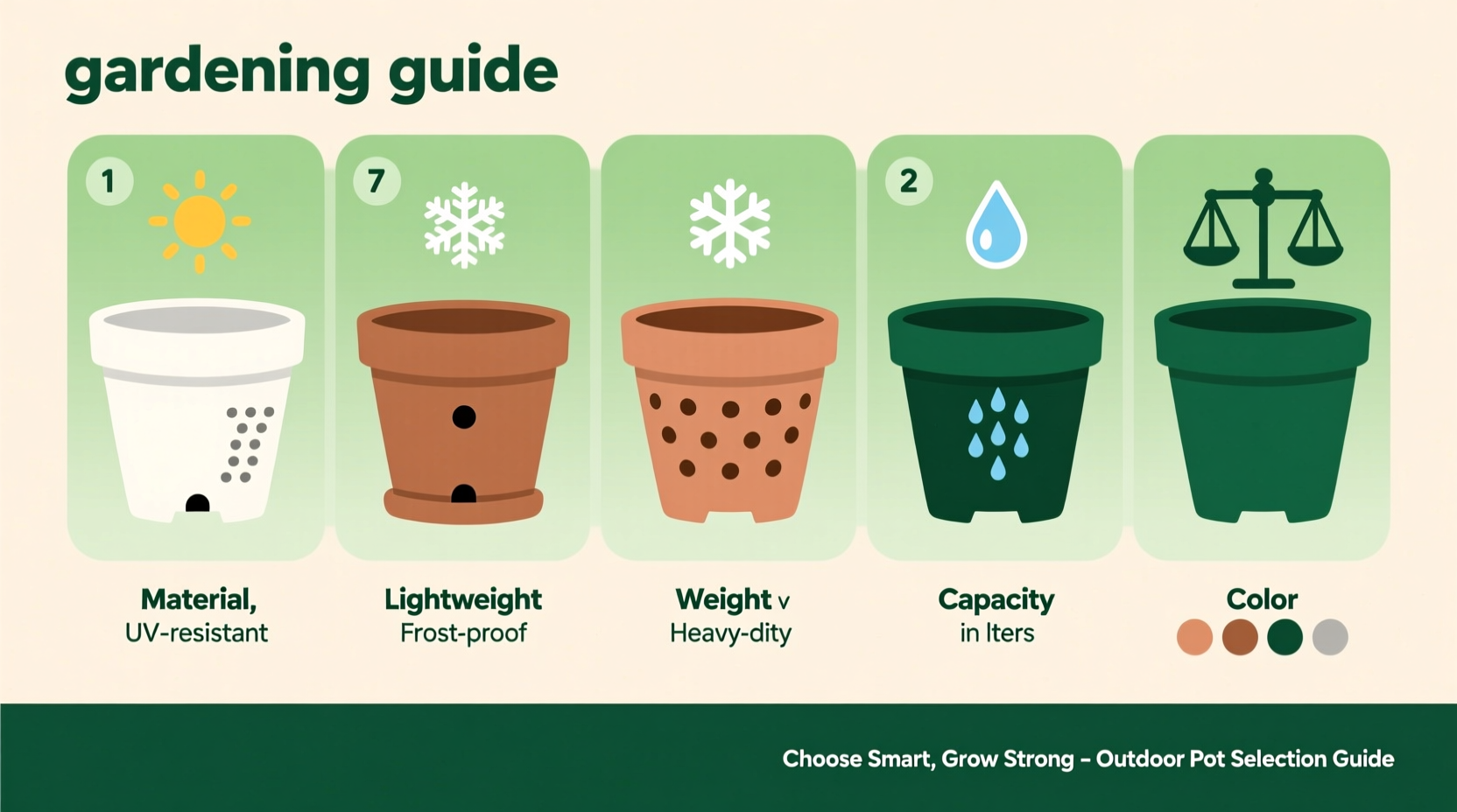 How to Choose Large Plastic Plant Pots for Outdoor Use