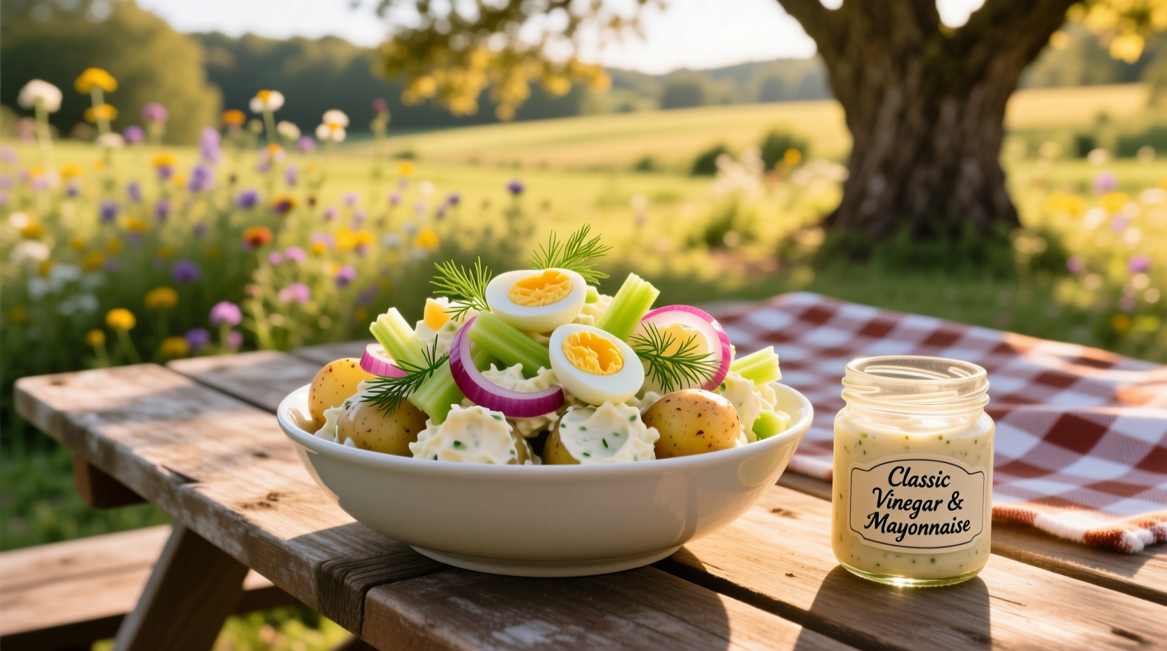 what goes good with potato salad