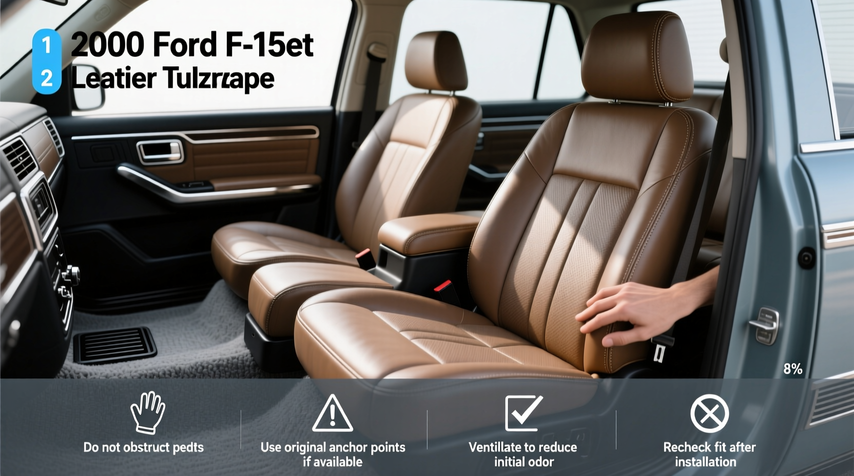 2000 Ford F150 Lariat Leather Seat Covers Buying Guide