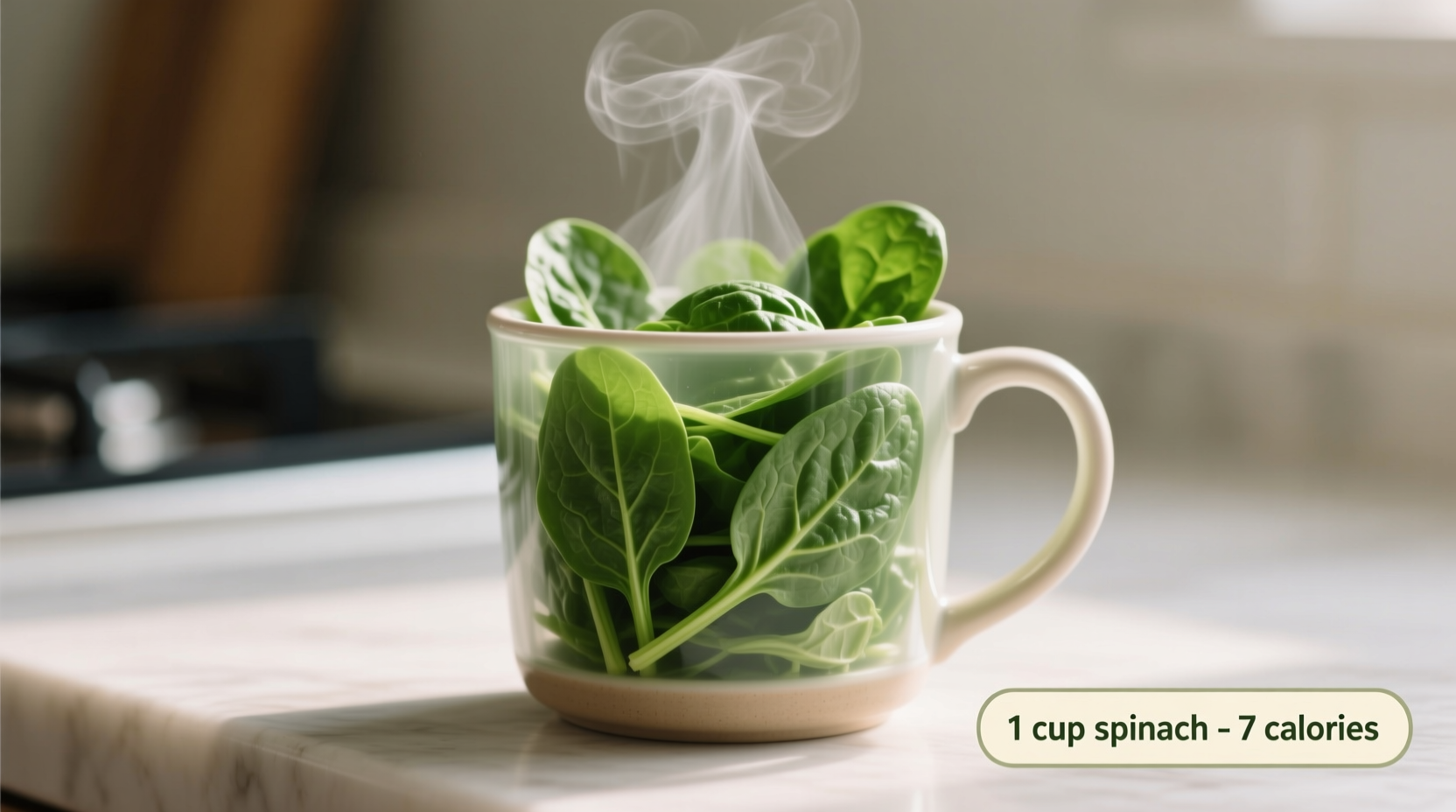 One Cup Spinach Calories: Raw vs Cooked (Exact Counts)