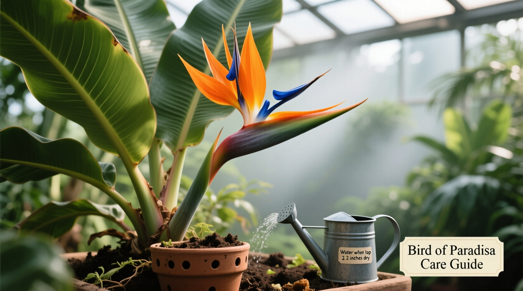 how to care for bird of paradise plant