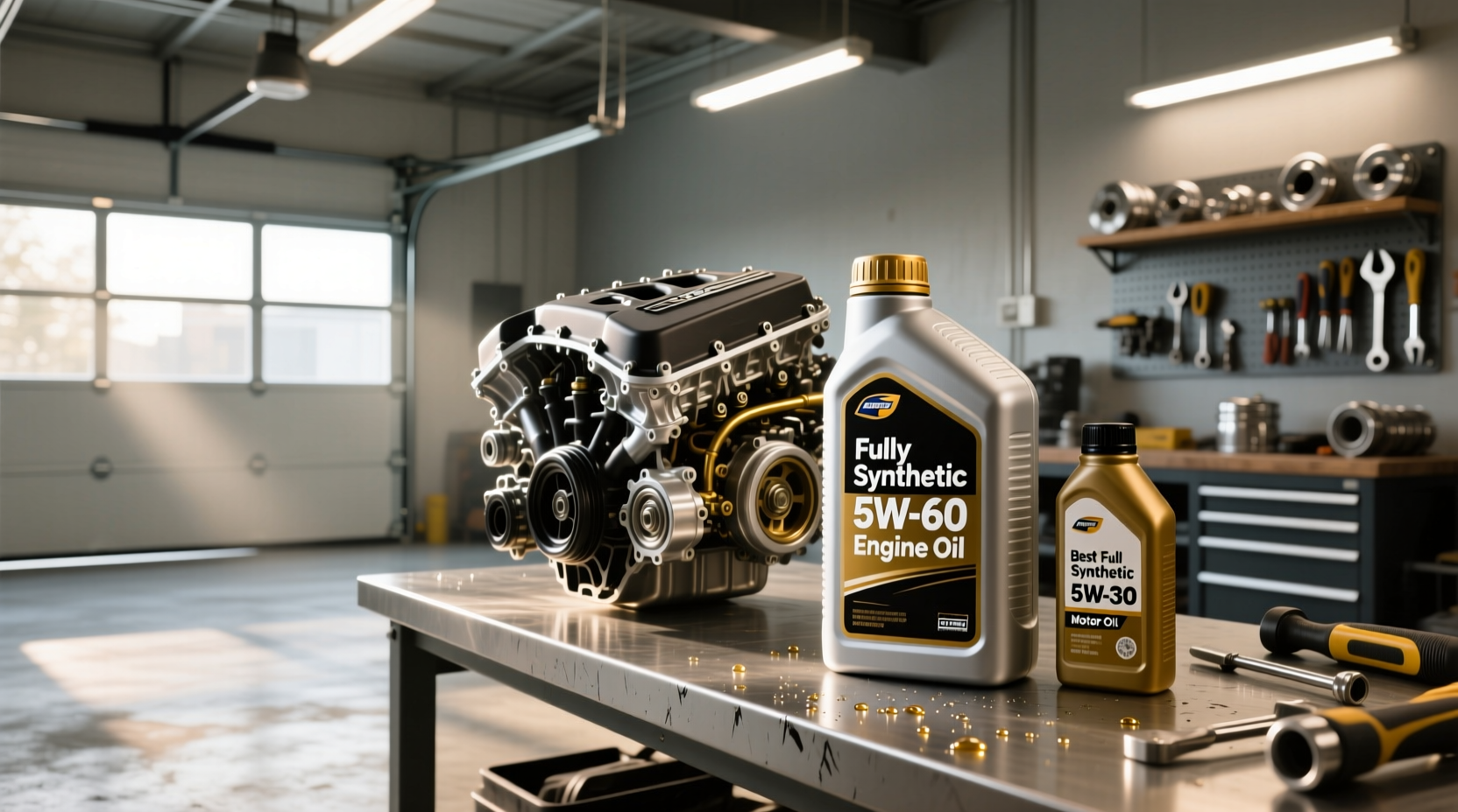 How to Choose Fully Synthetic 5W-60 & 5W-30 Engine Oil: Buying Guide