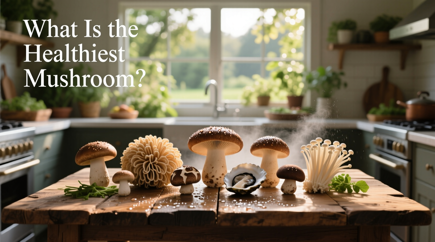 what is the healthiest mushroom to eat
