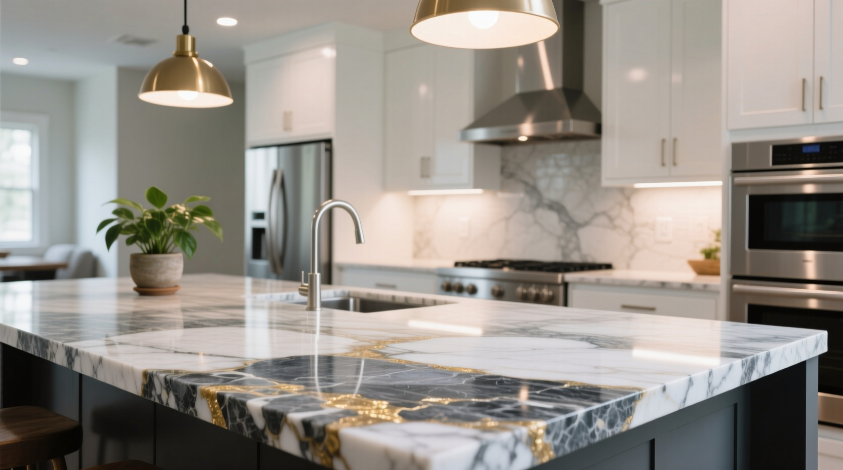 how clean granite countertops