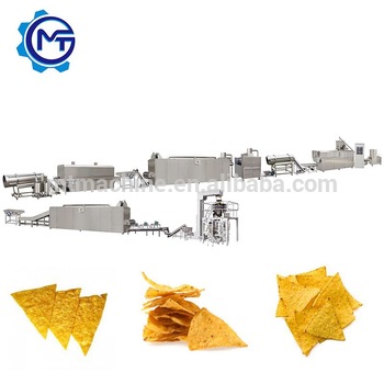 SIEMENS Tortilla Chips Production Line Extruding Machine 300kg/H
