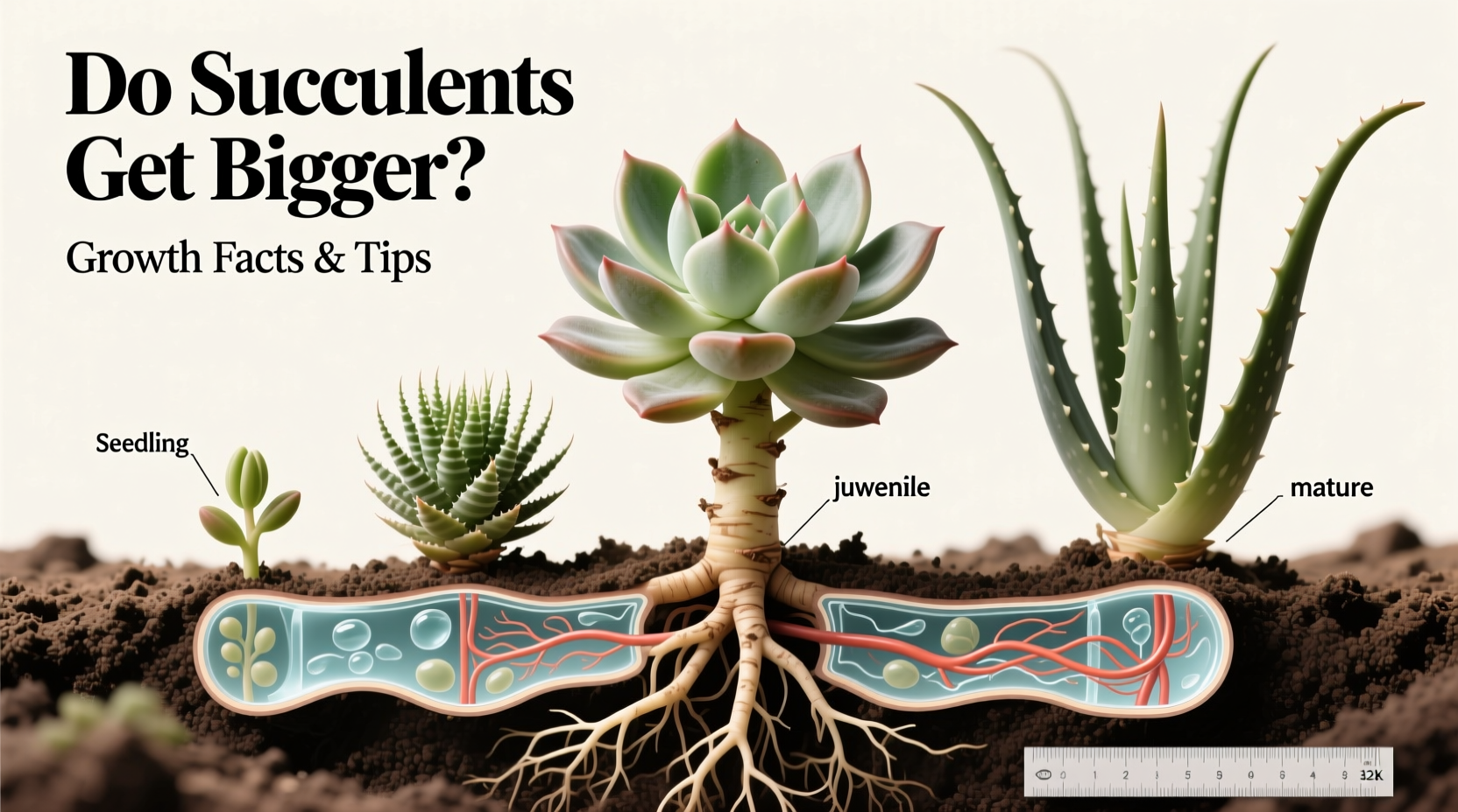 do succulents get bigger