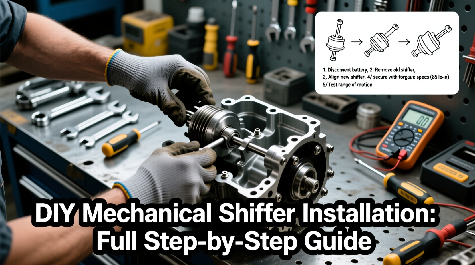 mechanical shifter install diy