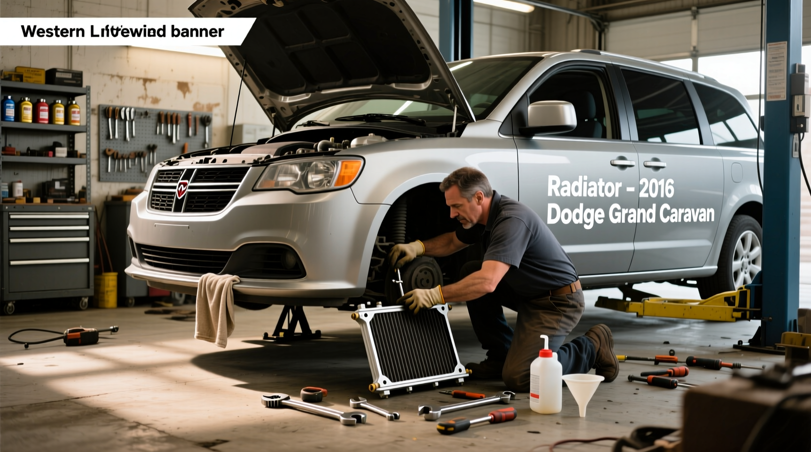 2016 dodge grand caravan radiator replacement guide