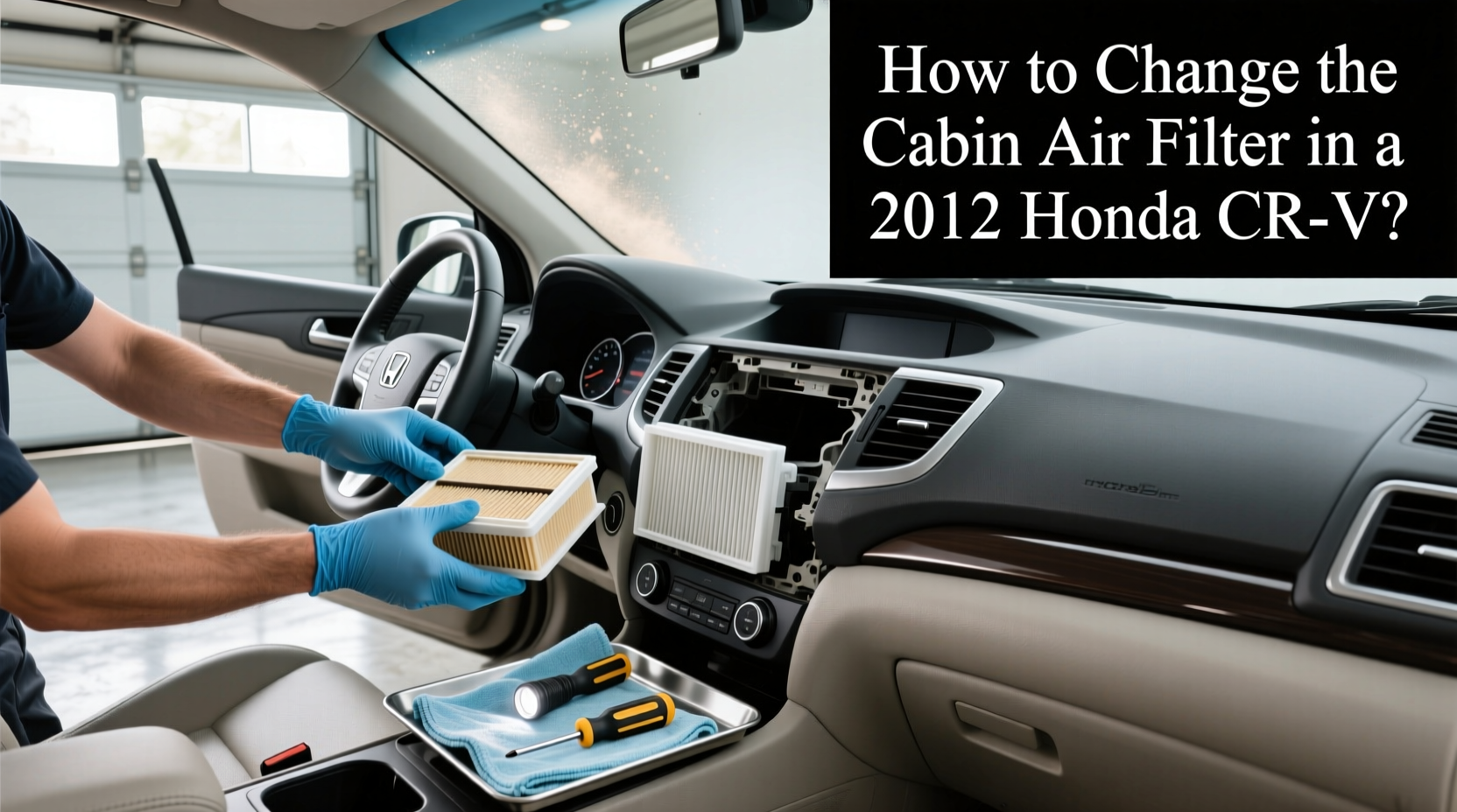 2012 cr v cabin filter quick change guide