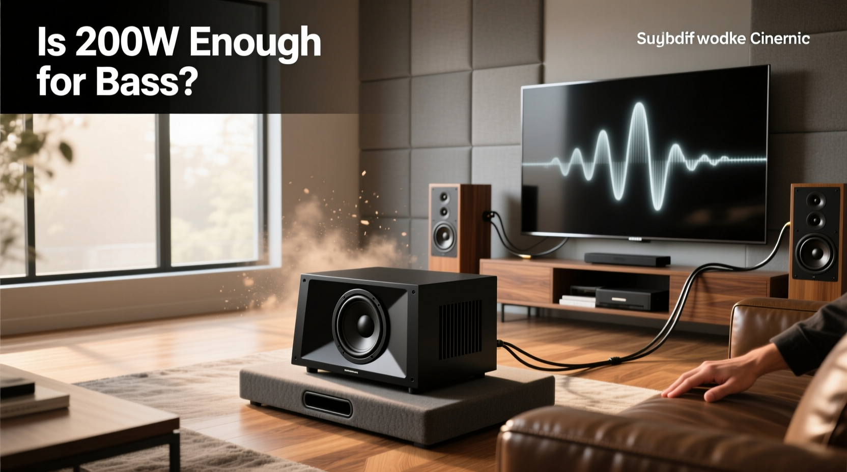 How to Choose a 200W Subwoofer: Is 200 Watts Enough for Bass?