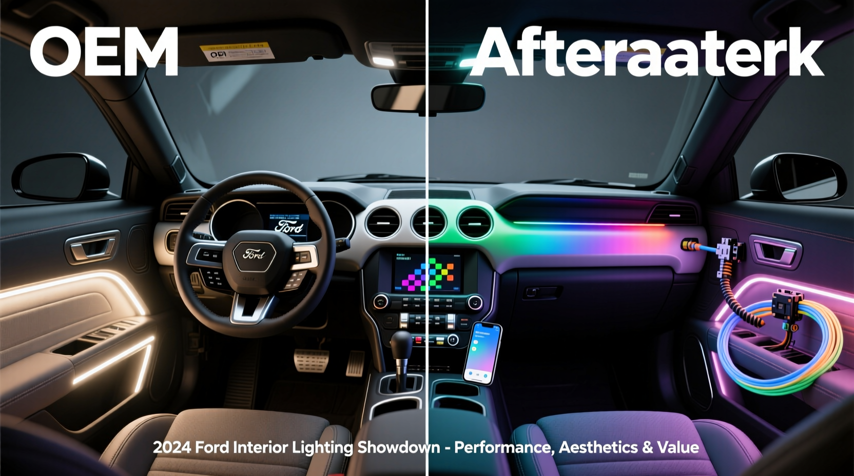 ford vs aftermarket ambient light